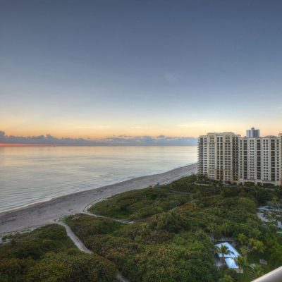 condos and beach view on singer island