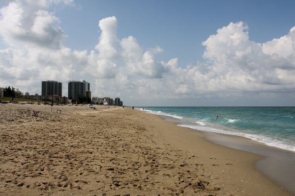 beach view in south florida